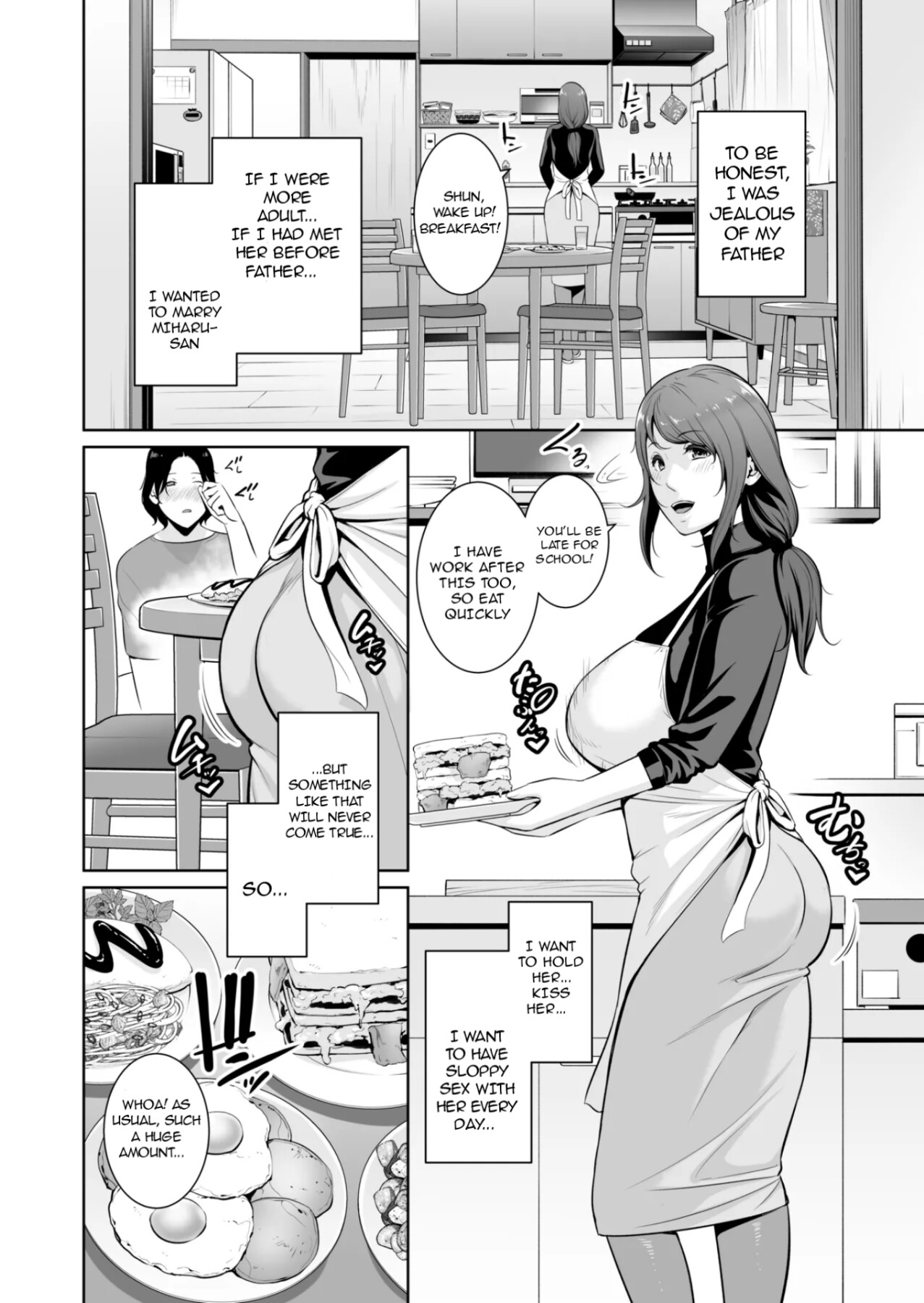 Hentai Manga Comic-My Stepmother on The Train..-Read-3